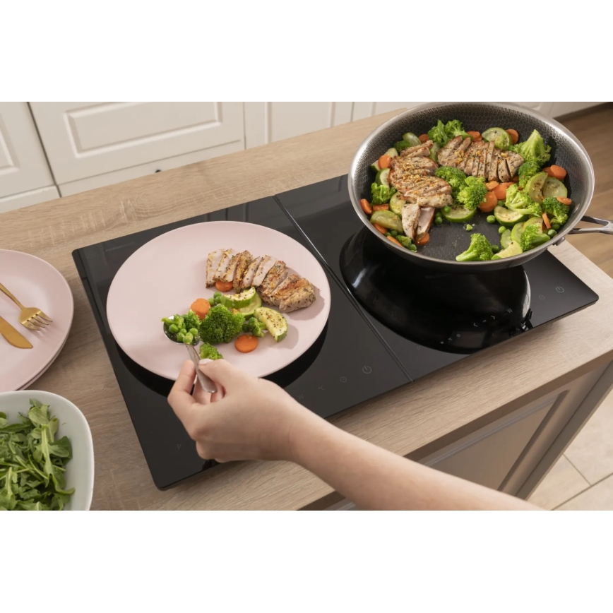 GORENJE ICY3500DGP - Induktionskogeplade med to zoner 3400W/230V