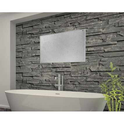 GORENJE IR540W - Smart elektrisk infrarødt varmepanel 540W med timer og Wi‑Fi, sort