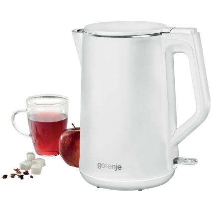 GORENJE K15DWW - Hurtig elkedel 1,5 l 2200 W / 230 V hvid