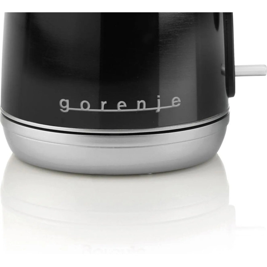 GORENJE K15RLBK - Hurtigopkogende elkedel 1,7 l 2200W/230V sort