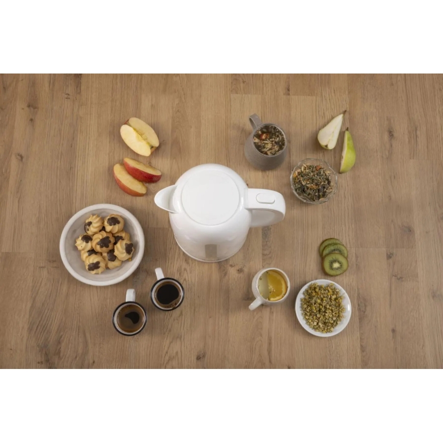 GORENJE K17W - Hurtig elkedel 1,7 l 2200 W/230 V hvid