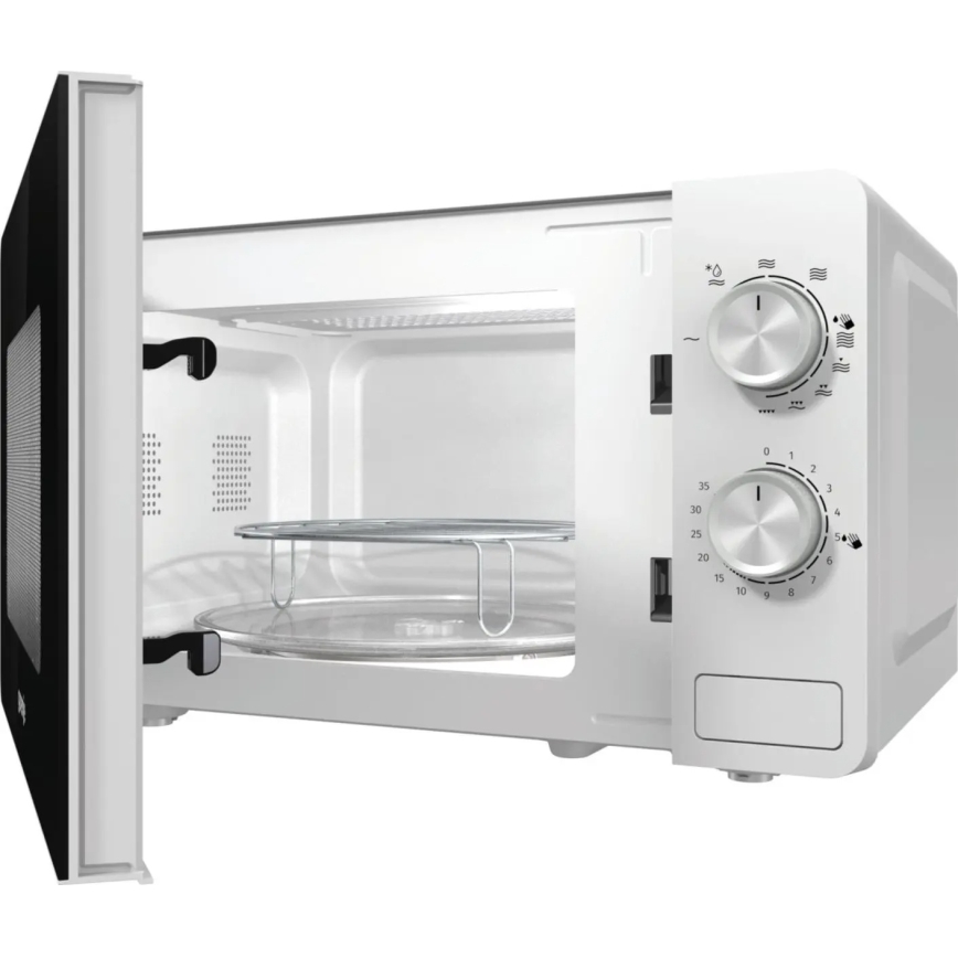 GORENJE MO20E2W - Mikrobølgeovn med grill 800 W/230 V 20 l hvid