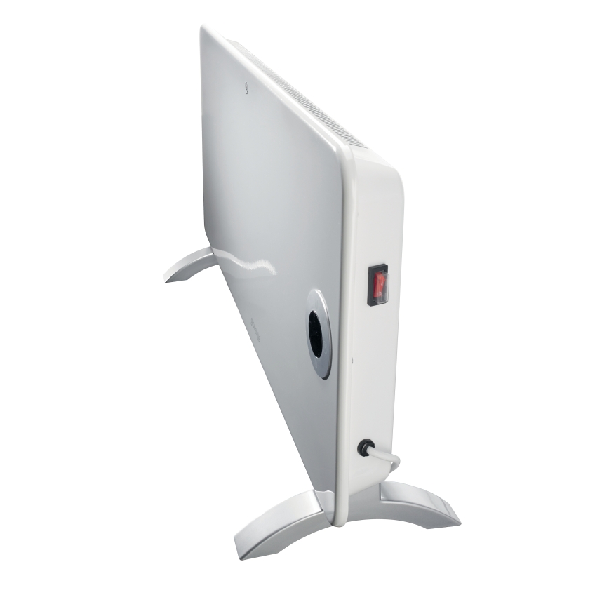 GORENJE OPTIHEAT 2000EWP - Smart elektrisk direktevarmer/konvektor 2000W IP44 Wi-Fi hvid