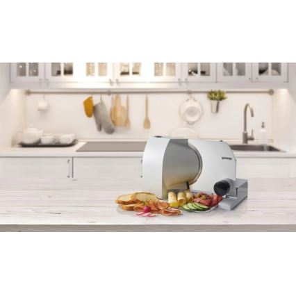 GORENJE R708A - Elektrisk pålægsskærer 100W/230V i rustfrit stål
