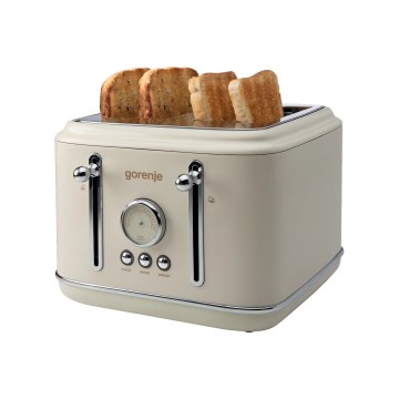 GORENJE T2300CLIN - 4-skive brødrister 1150W/230V beige