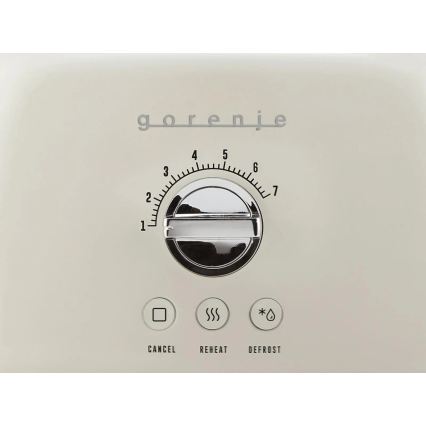 GORENJE T900RL - Brødrister med 2 åbninger 1000W/230V hvid