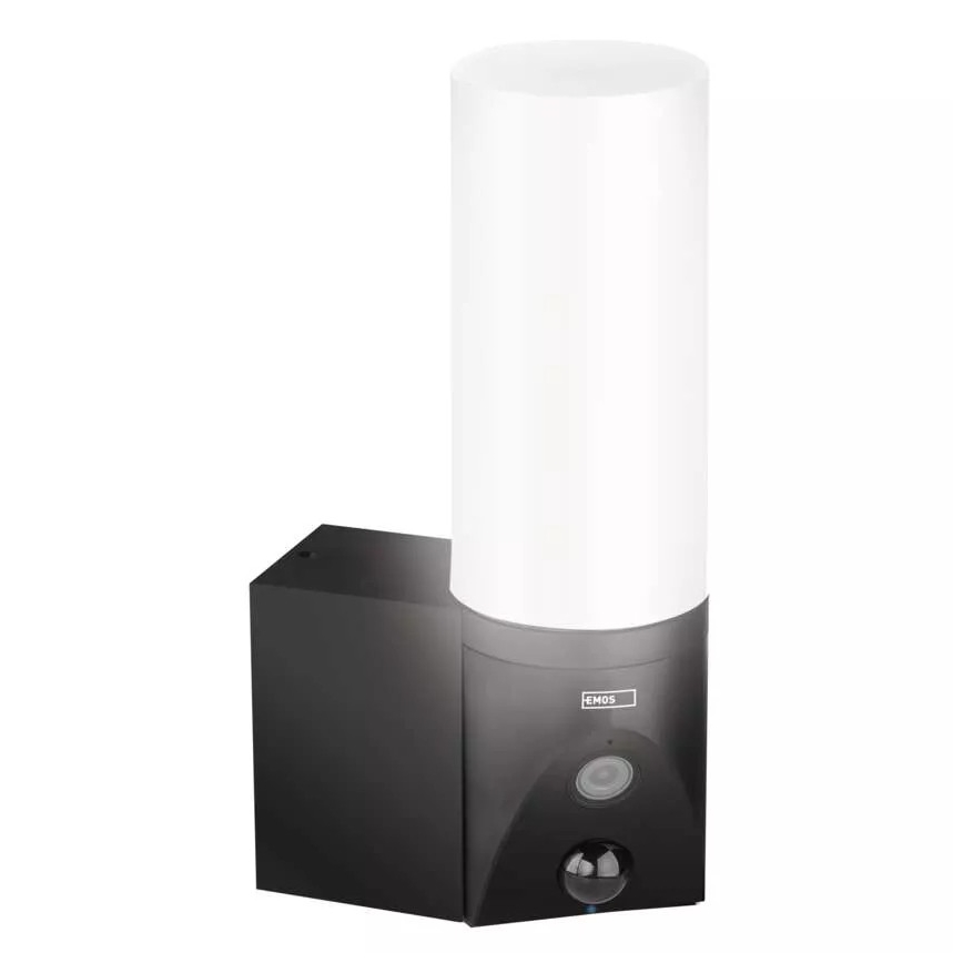 LED Smart udendørs kamera med lys GoSmart LED/12W/230V 3200K IP65 Wi-Fi Tuya sort