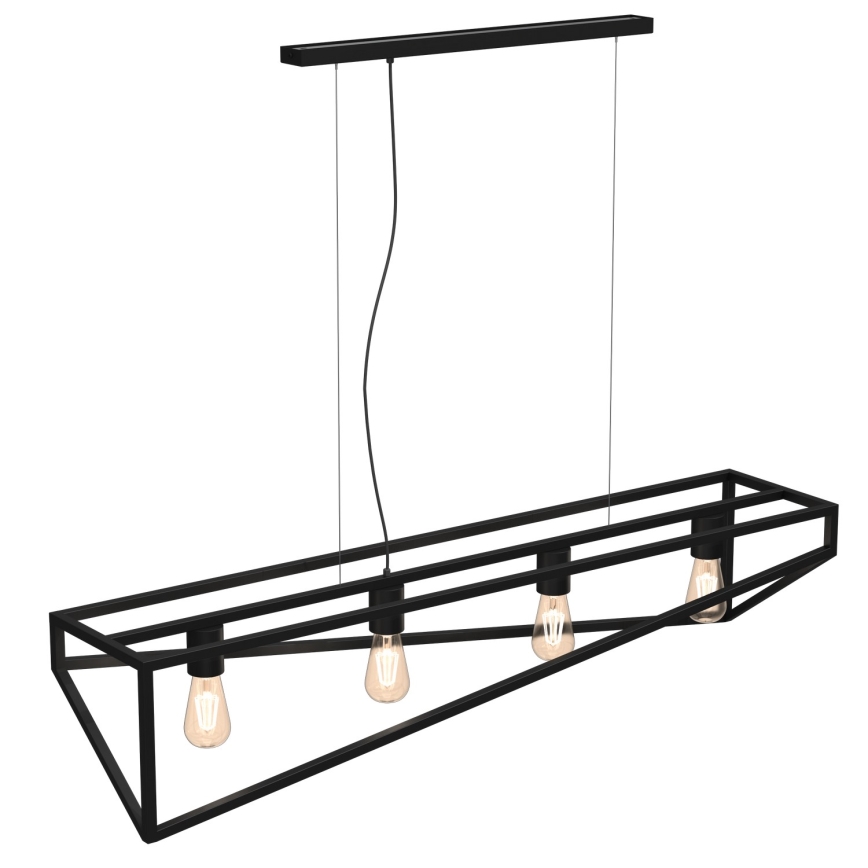 Loftlampe på kabel GOTE 4xE27/60W/230V