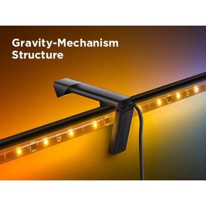 Govee - 2x Baggrundslys TV 55-65 SMART LED baggrundslys RGBICW Wi-Fi