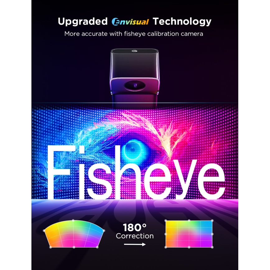 Govee - 2x Baggrundslys TV 55-65 SMART LED baggrundslys RGBICW Wi-Fi