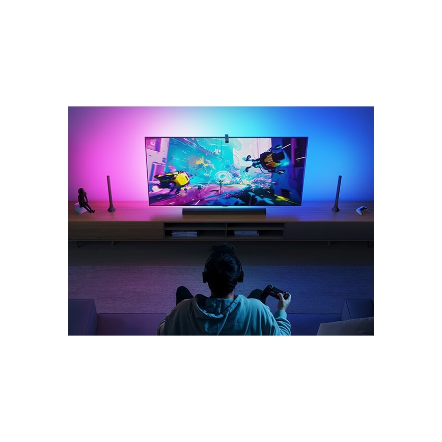 Govee - 2x Baggrundslys TV 55-65 SMART LED baggrundslys RGBICW Wi-Fi