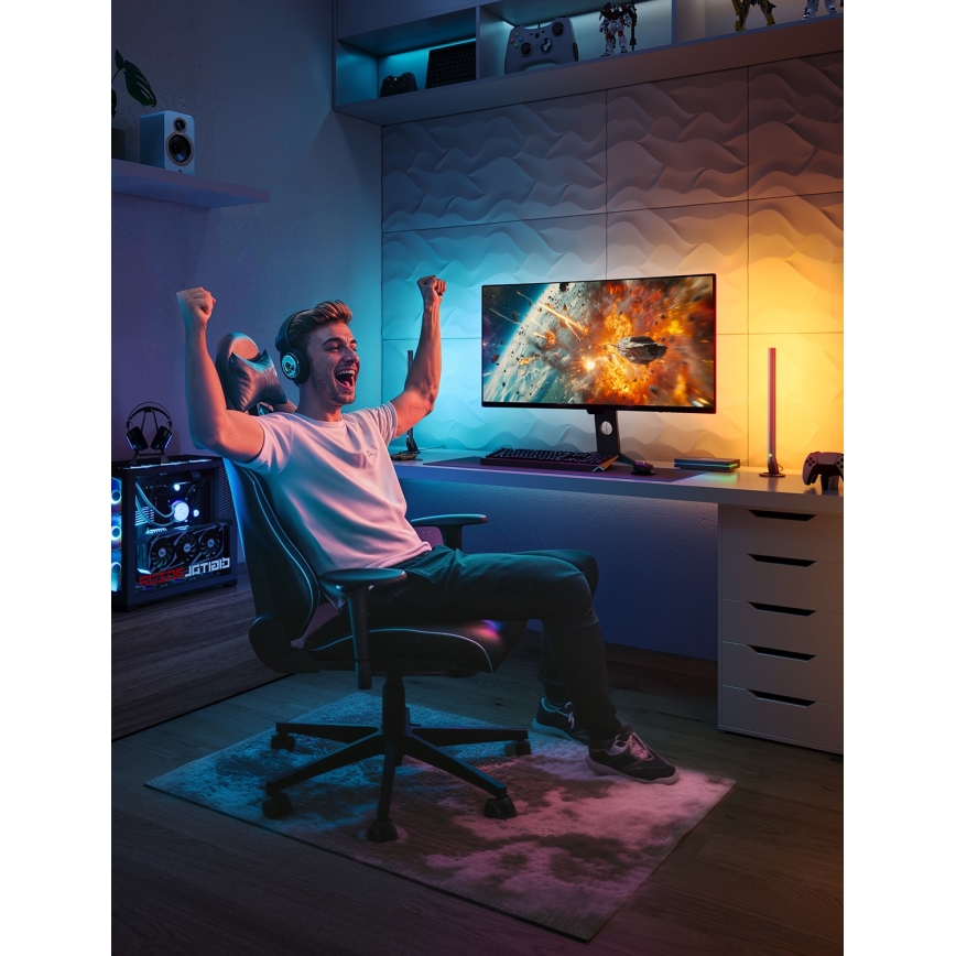 Govee - AI Sync Box Kit 2 Smart PC-belysningssæt til 27-34 + Wi-Fi LED-paneler