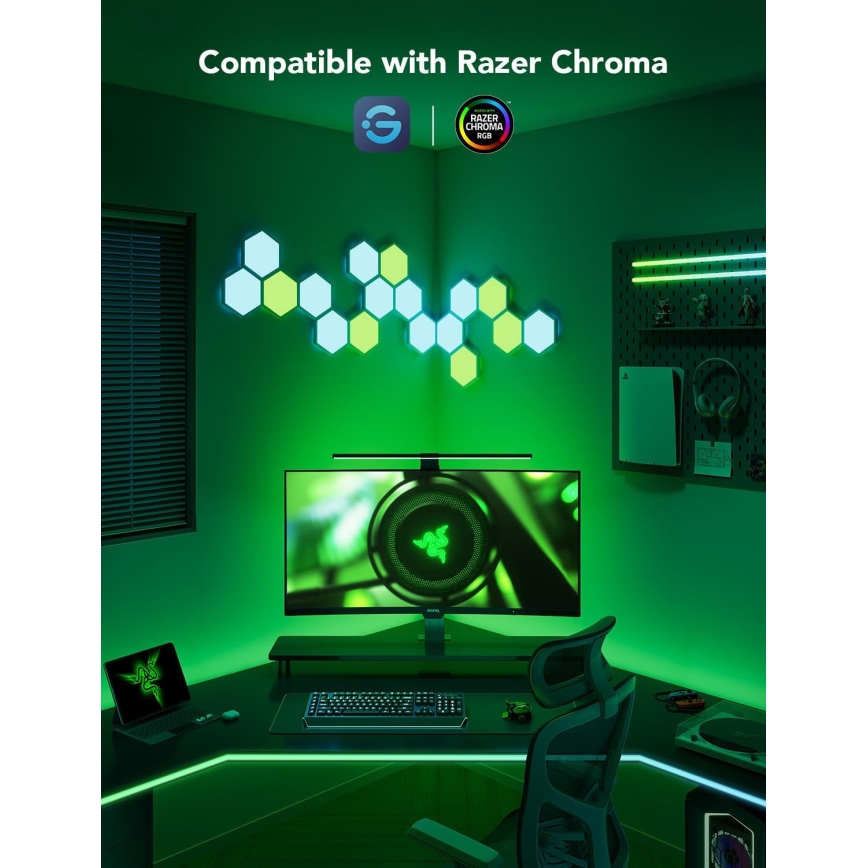 Govee - Dreamview G1 Smart LED RGBIC skærmlys 27-34" Wi-Fi