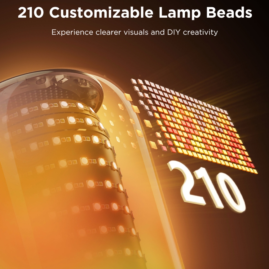 Govee - Dæmpbar RGBW LED-bordlampe med højttaler LED/36W/12V Wi-Fi