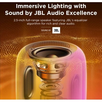 Govee - Dæmpbar RGBW LED-bordlampe med højttaler LED/36W/12V Wi-Fi