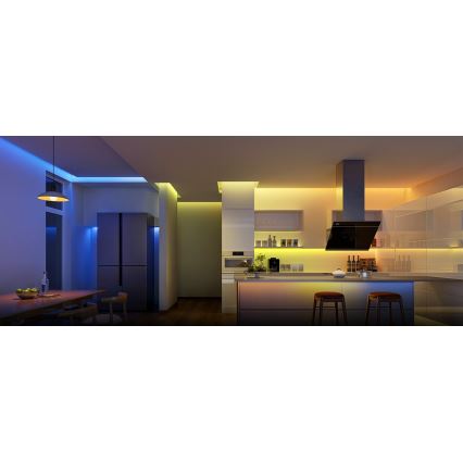 Govee - LED forlængerstrip dæmpbar RGBWWIC 2 Pro 1 m Wi-Fi Matter