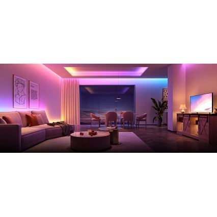 Govee - LED forlængerstrip dæmpbar RGBWWIC 2 Pro 1 m Wi-Fi Matter
