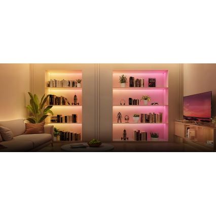 Govee - LED forlængerstrip dæmpbar RGBWWIC 2 Pro 1 m Wi-Fi Matter