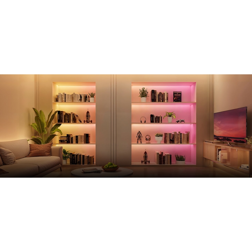 Govee - LED forlængerstrip dæmpbar RGBWWIC 2 Pro 1 m Wi-Fi Matter