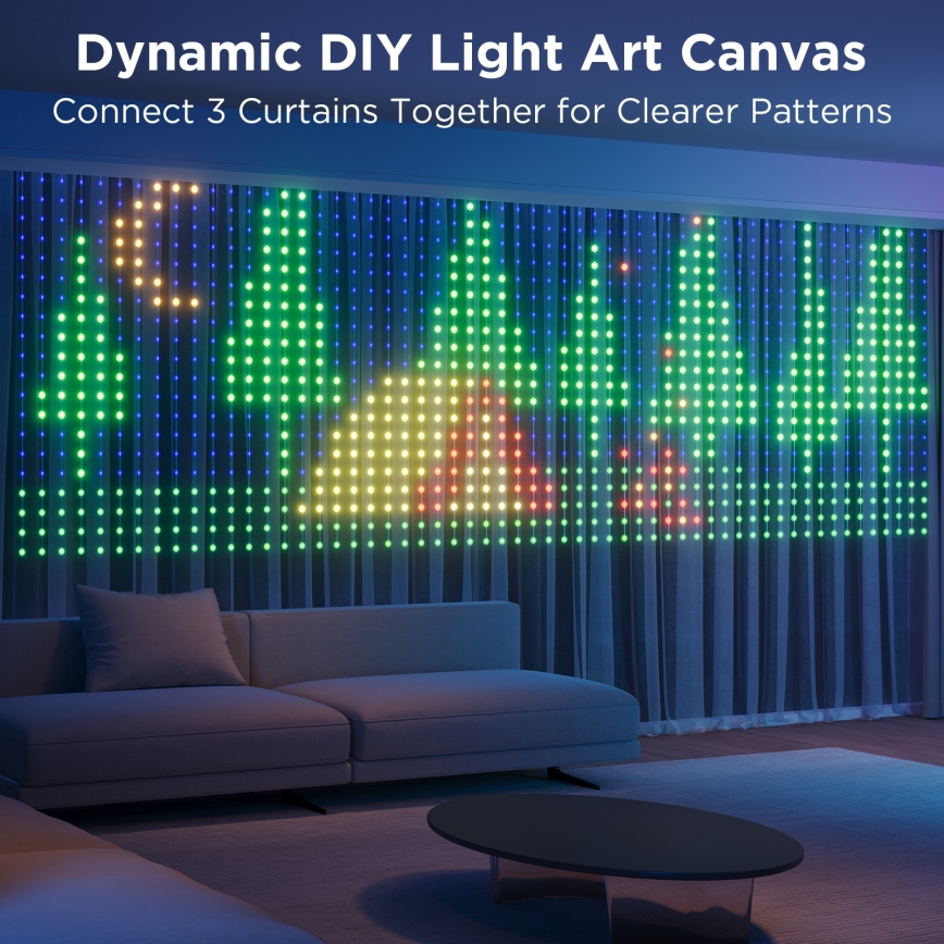 Govee - Udendørs LED lyskæde m. RGB-farver LED/15W/230V IP65 Wi-Fi