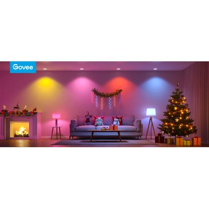 Govee - LED lyspære m. RGBWW-farver dæmpbar Smart E27/9W/230V 2700-6500K Wi-Fi
