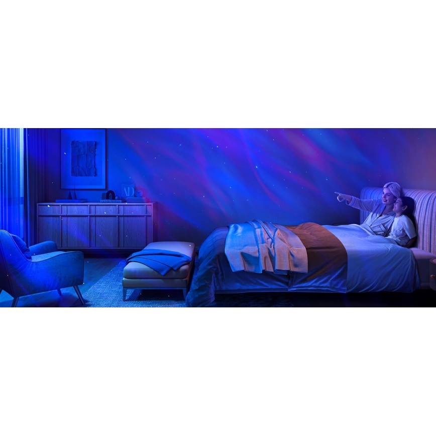 Govee - LED m. RGBW-farver Galaxy Belysning Projector Pro Wi-Fi Matter