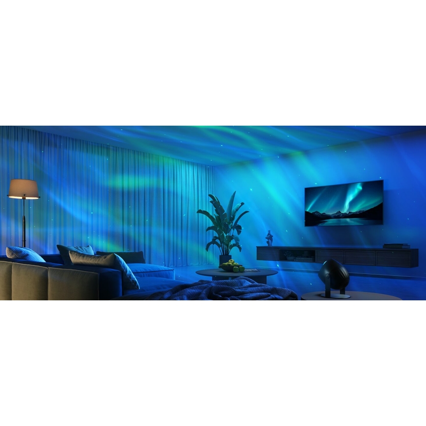 Govee - LED m. RGBW-farver Galaxy Belysning Projector Pro Wi-Fi Matter