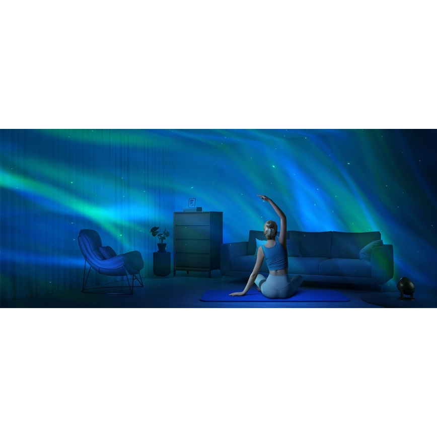 Govee - LED m. RGBW-farver Galaxy Belysning Projector Pro Wi-Fi Matter