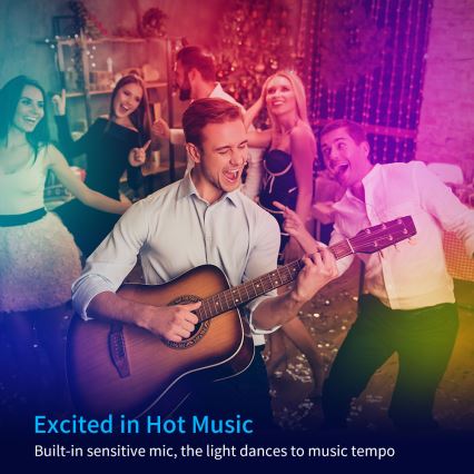 Govee - LED RGB dæmpbar lysstribe SMART LED/36W/24V 10m Wi-Fi