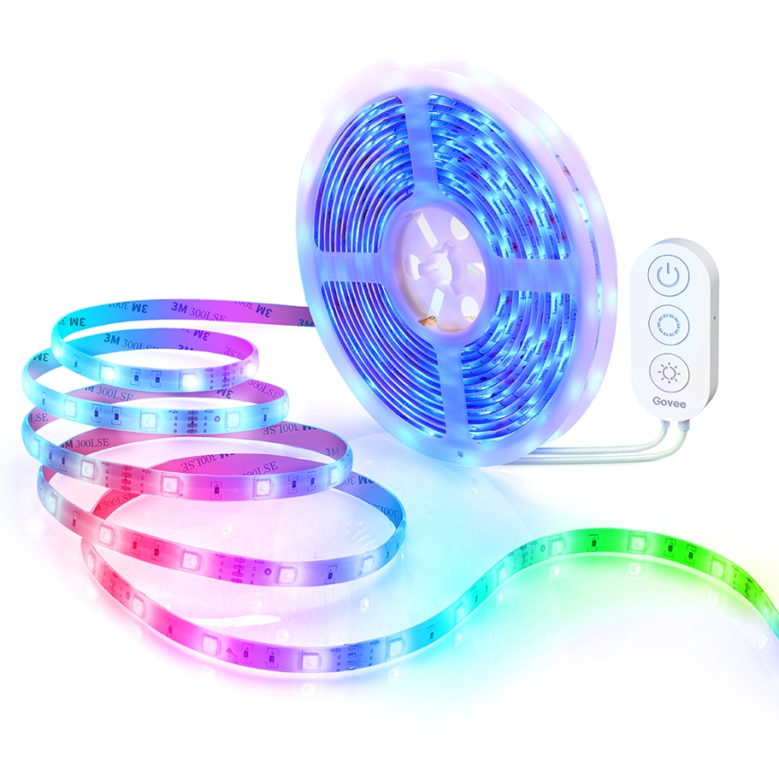 Govee - LED RGB dæmpbar lysstribe SMART LED/36W/24V 10m Wi-Fi