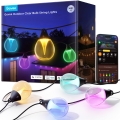 Govee - LED RGBICW Dæmpbar udendørs dekorativ lyskæde LED/24W/230V IP67 2700-6500K Wi-Fi