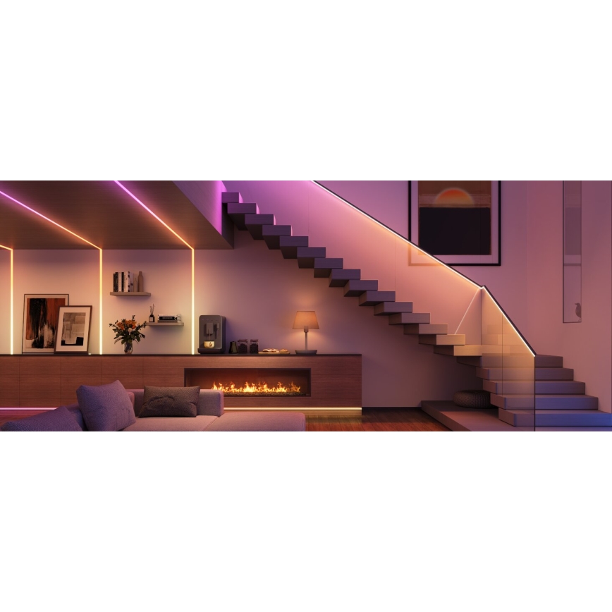Govee - LED RGBICW Lysbånd dæmpbart COB 3780 dioder 3m Wi-Fi Matter