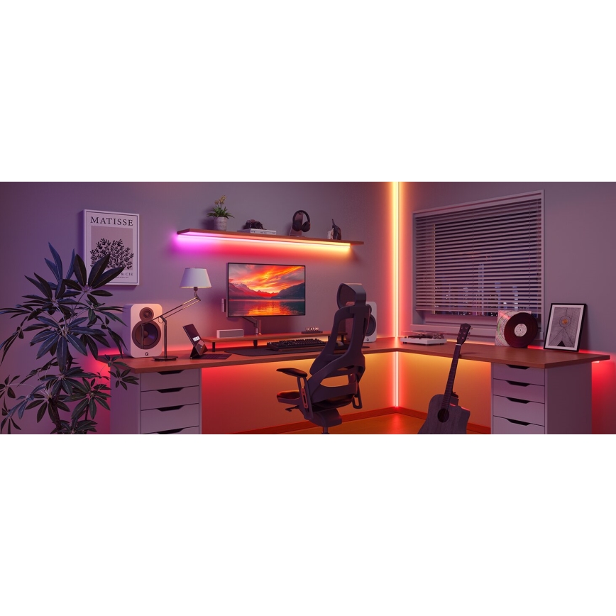 Govee - LED RGBICW Lysbånd dæmpbart COB 3780 dioder 3m Wi-Fi Matter