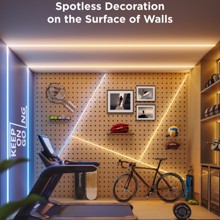 Govee - LED RGBICW Lysbånd dæmpbart COB 3780 dioder 3m Wi-Fi Matter