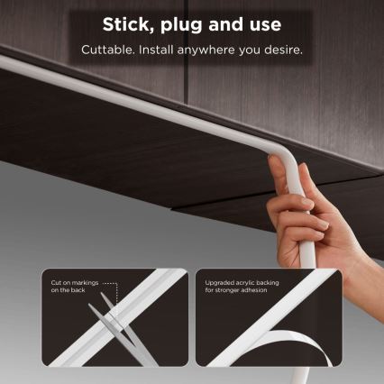Govee - LED RGBICW Lysbånd dæmpbart COB 3780 dioder 3m Wi-Fi Matter