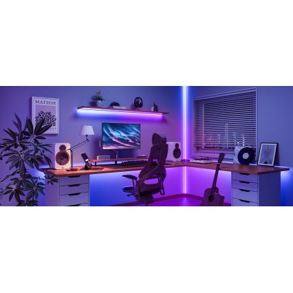 Govee - LED RGBICW Lysbånd dæmpbart COB 3780 dioder 3m Wi-Fi Matter
