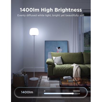 Govee - LED RGBICWW Dæmpbar gulvlampe LANTERN MATTER LED/24W/230V Wi-Fi 160 cm
