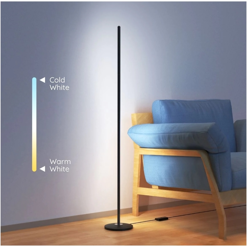 Govee - LED RGBW dæmpbar gulvlampe LITE MATTER LED/24W/230V Wi-Fi