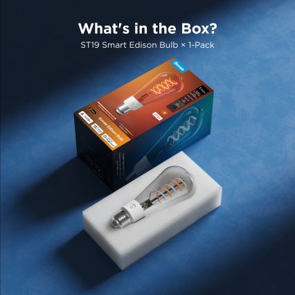 Govee - LED RGBWW dæmpbar pære Smart MATTER ST64 E27/5W/230V 2700-6500K Wi-Fi
