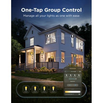 Govee - LED RGBWW dæmpbar pære Smart MATTER ST64 E27/5W/230V 2700-6500K Wi-Fi