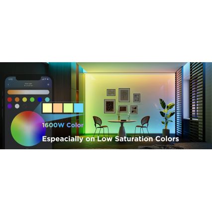 Govee - LED strip dæmpbar RGBWWIC 2 Pro 5 m Wi-Fi Matter