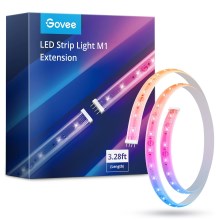 Govee - M1 PRO PREMIUM Smart RGBICW+ LED strip forlængerdel 1 m Wi-Fi Matter