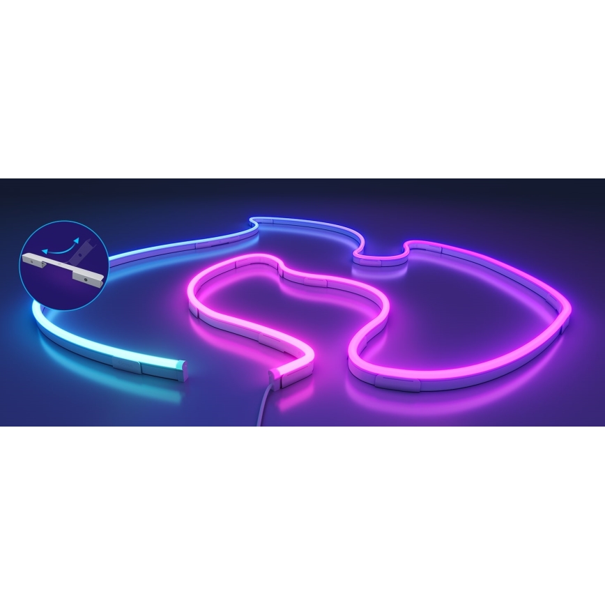 Govee - Neon 2 MATTER fleksibel RGBIC LED-strimmel 3 m med Wi-Fi