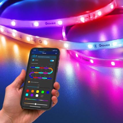 Govee - Phantasy Udendørs Pro SMART LED strips 10m - udendørs RGBIC Wi-Fi IP65