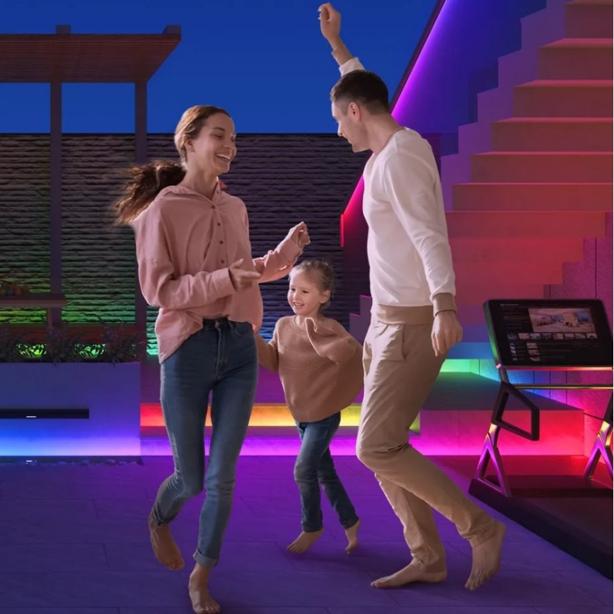 Govee - Phantasy Udendørs Pro SMART LED strips 10m - udendørs RGBIC Wi-Fi IP65