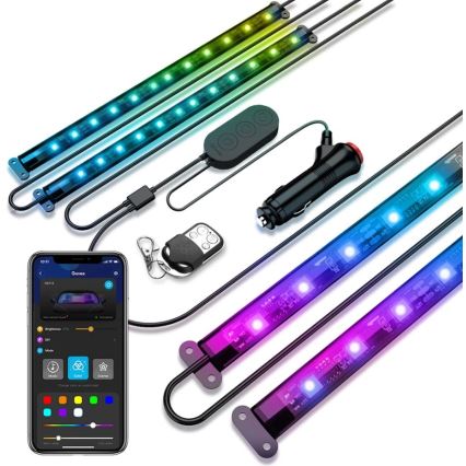 Govee - Smart LED bil-strips - RGBIC