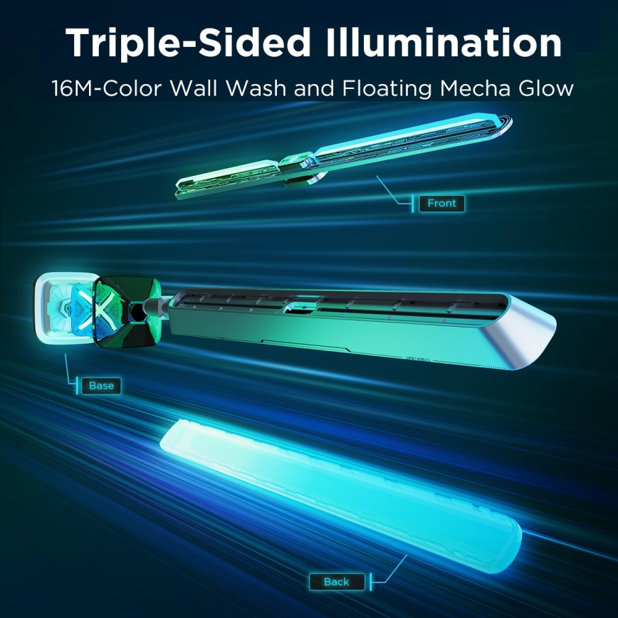 Govee - Smart RGBIC Gaming Pro lyspaneler med Matter og Wi-Fi