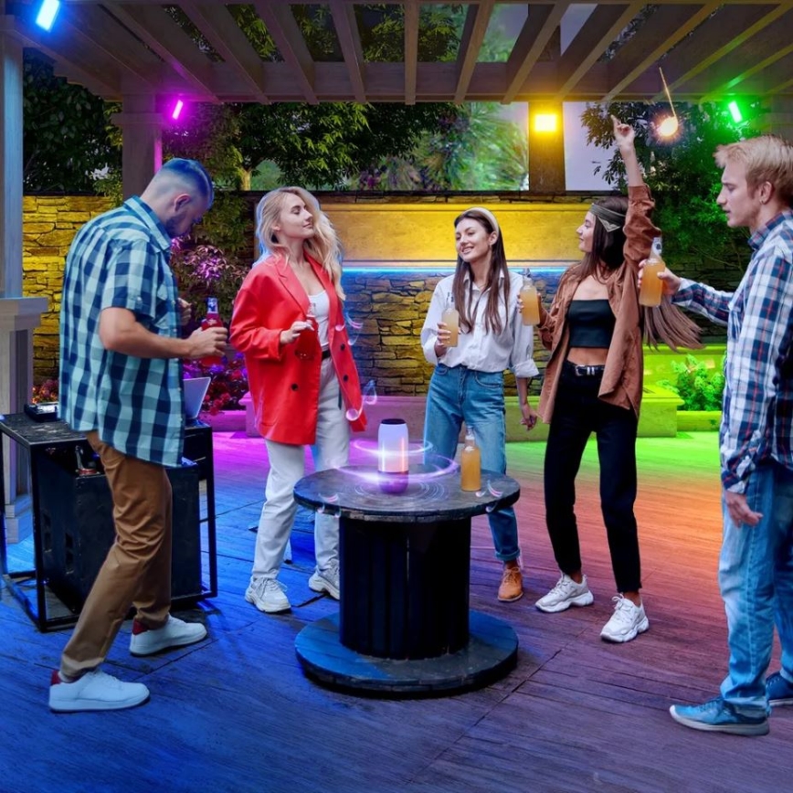 Govee - SÆT 4x Flood Lights udendørs SMART LED lamper Wi-Fi IP66