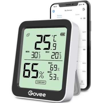 Govee - Termometer og hygrometer med display 2xAAA
