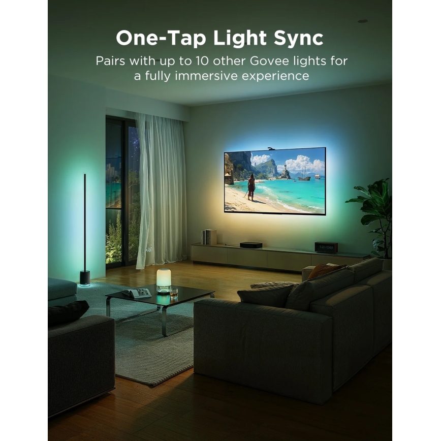 Govee - TV Backlight 3 Pro 55-65 SMART LED baggrundsbelysning RGBIC Wi-Fi